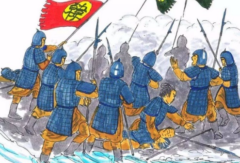 Chinese story-Stand against the wall-bei shui yi zhan-背水一战