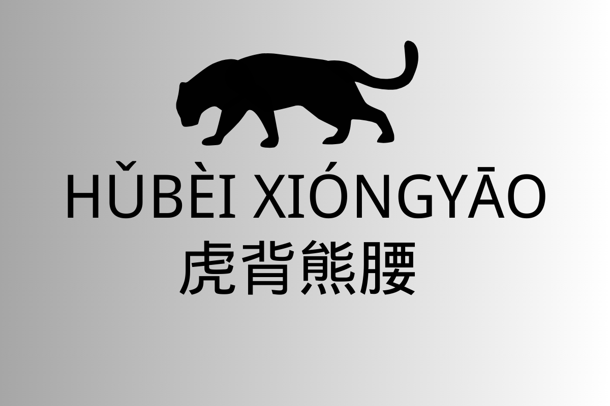 Bear-Like Strength and Tiger-Like Agility-虎背熊腰 (hǔ bèi xióng yāo)
