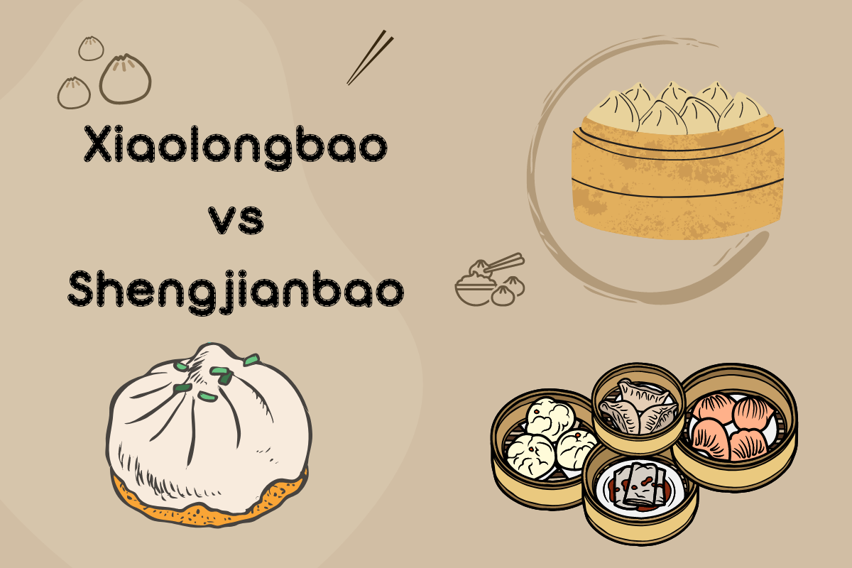 Buns Duels: 小笼包 (Xiaolongbao) VS 生煎包 (Shengjianbao)