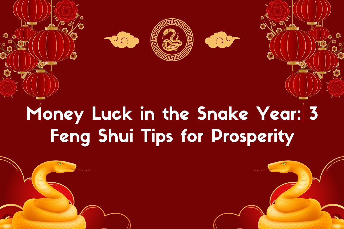 Money Luck in the Snake Year: 3 Feng Shui Tips for Prosperity