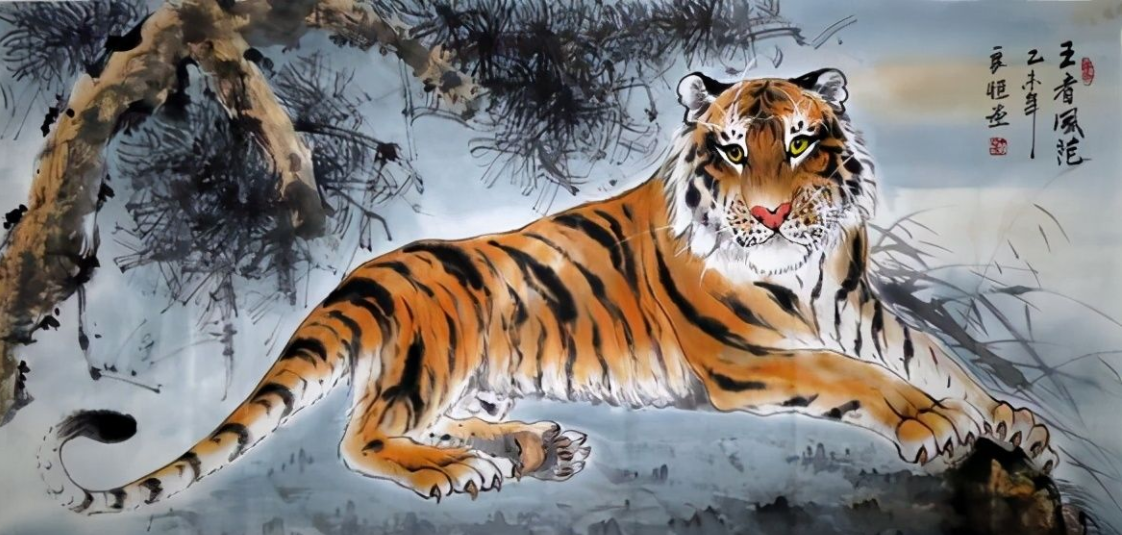 The Chinese Zodiac Culture 3- Tiger symbol